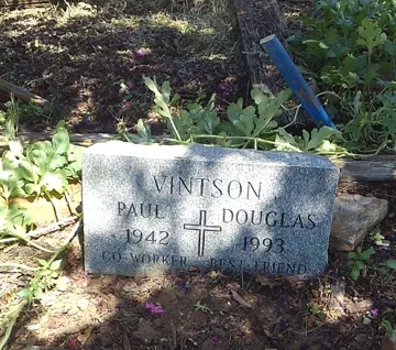 headstone in cemetery