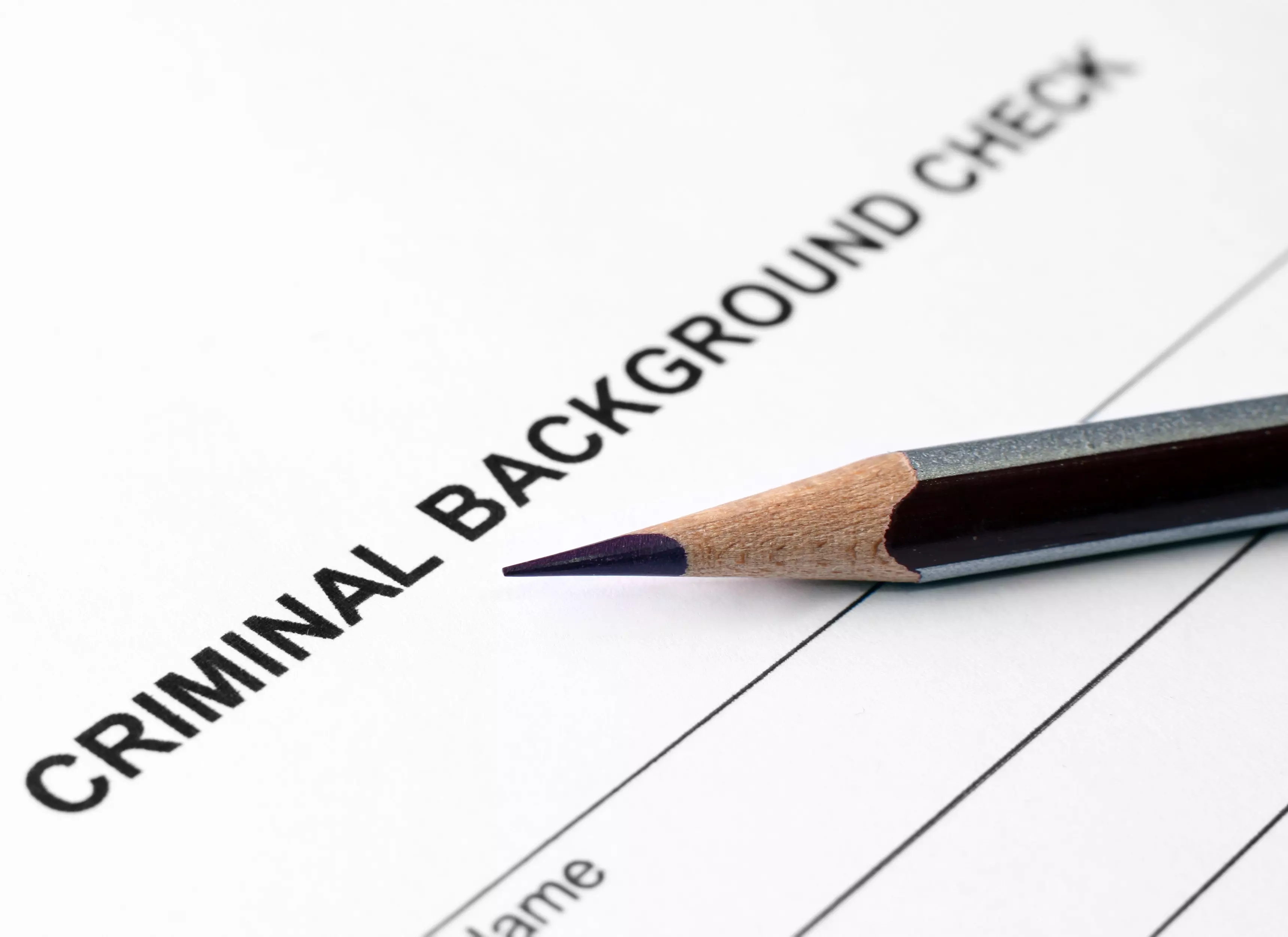 Criminal background check tenant