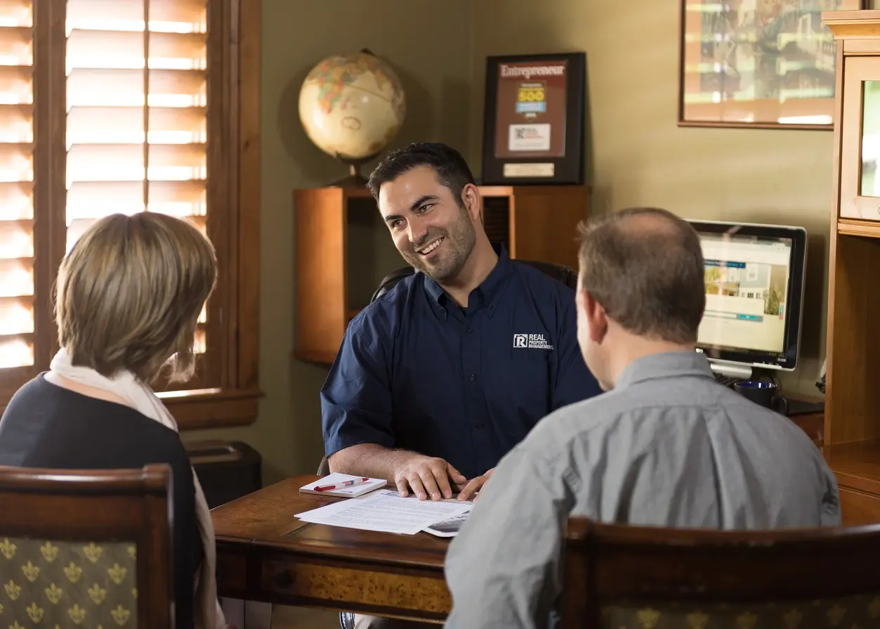 man reading paperwork